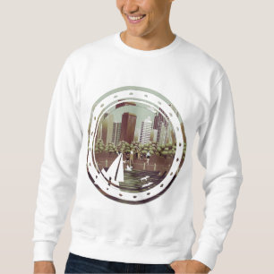 Urban landscape sweatshirt