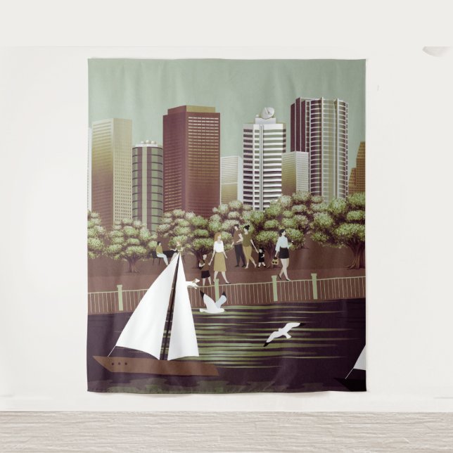 Urban landscape tapestry (Front)