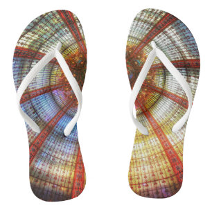 Urban Landscapes Funky Flip Flops