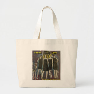 urban love large tote bag