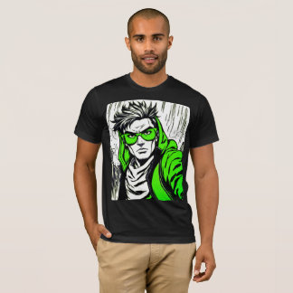 Urban Manga Hero T-Shirt – Bold, Dynamic & Unique