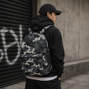 Urban Military Camouflage Pattern Printed Backpack