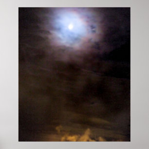 Urban Moon Poster