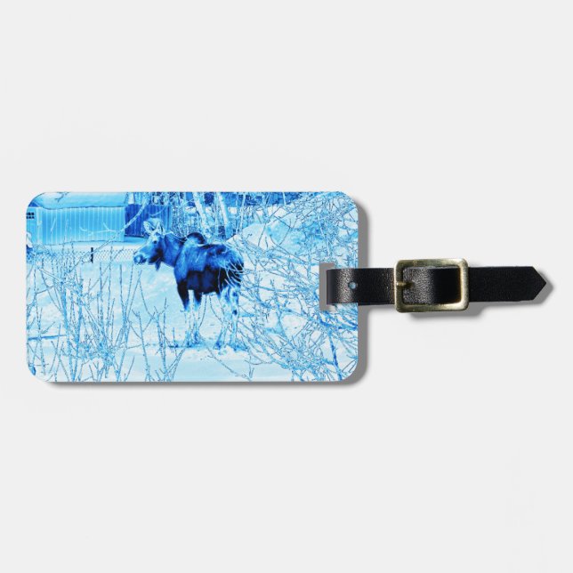 Urban Moose Luggage Tag (Front Horizontal)
