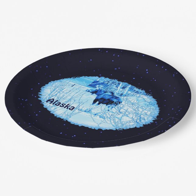 Urban Moose Paper Plate (Angled)