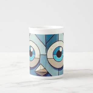 Urban Owl Bone China Mug