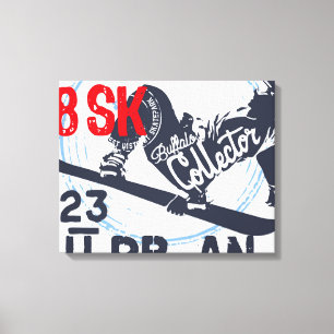 Urban Parkour Extreme Sports Artwork, Canvas Print