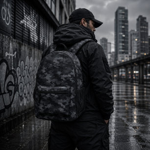 Urban Phantom Tactical Camouflage Pattern Printed Backpack