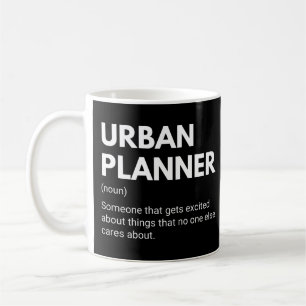 Urban Planner Funny Urbanist Definition Coffee Mug