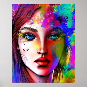 Urban powerfull woman   poster