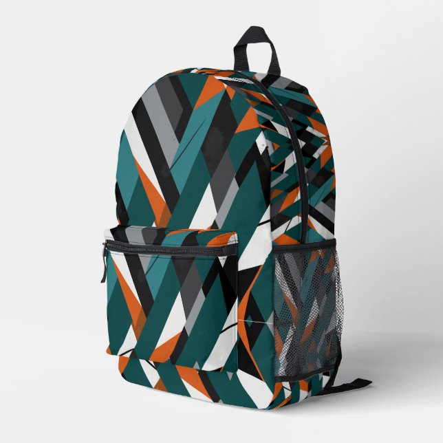 Urban Printed Backpack (Back Corner Right)
