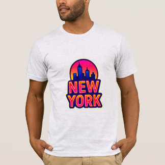 Urban Pulse: New York Lights T-Shirt