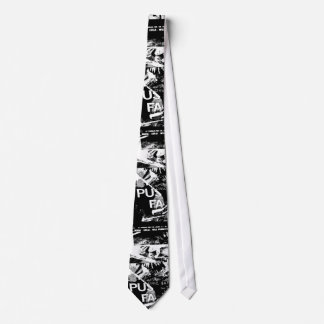 Urban Punk Graffiti Tie