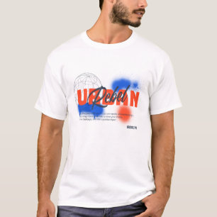 Urban Rebel Graffiti Style Street Aesthetic T-Shirt