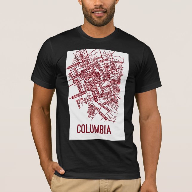 Urban Rebel Sketch Tee – Columbia (Front)