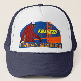 Urban Sasquatch - San Francisco - FRISCO! Trucker Hat
