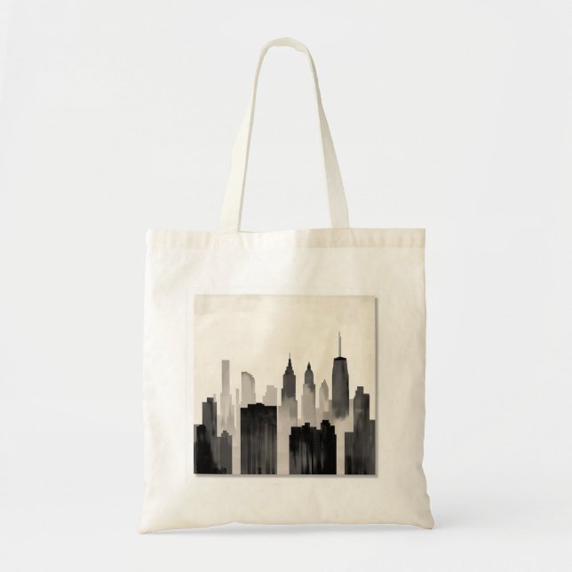Urban Silhouette Tote (Front)
