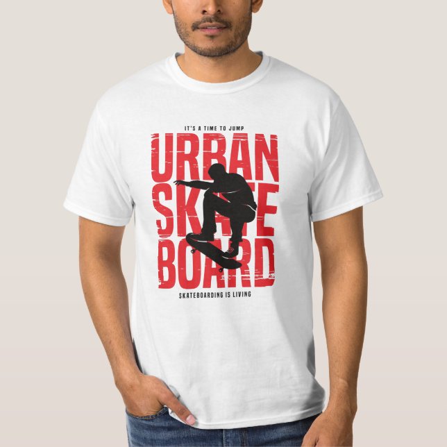 Urban Skateboard T-Shirt (Front)