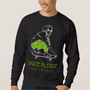 Urban Skater Alien HARAJUKU Streetwear Style Sweatshirt