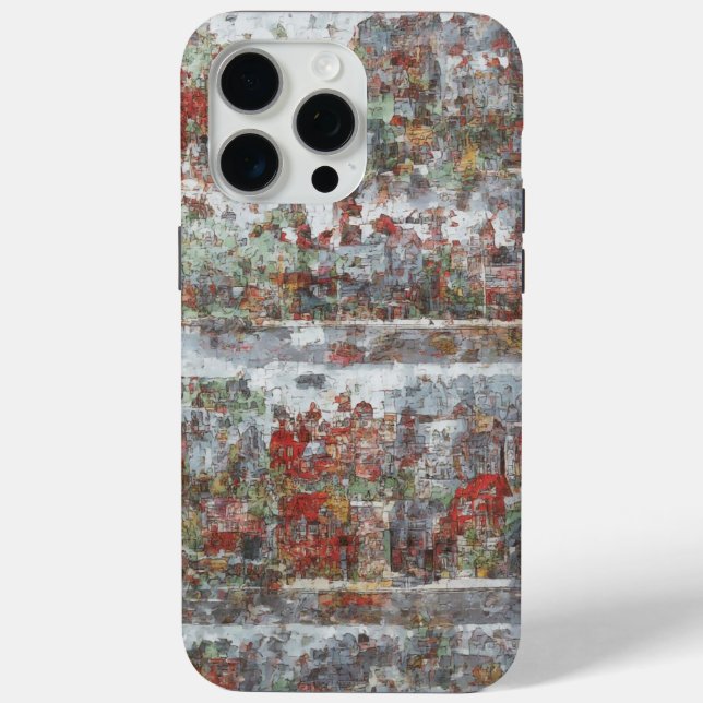 Urban Sketch Art Mobile Case (Back)