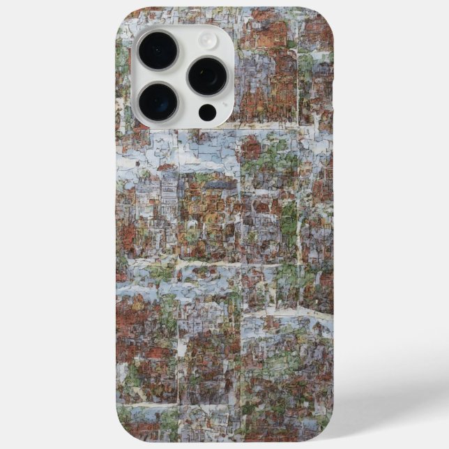 Urban Sketch Art Mobile Case (Back)