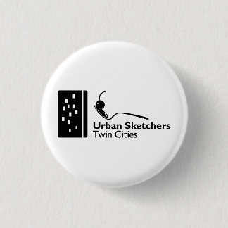 Urban Sketchers Twin Cities Button/ Pin