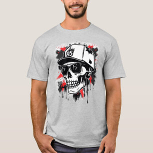 Urban Skull Design T-Shirt