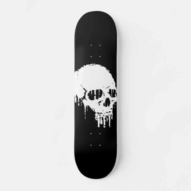 Urban Skull Skateboard (Front)