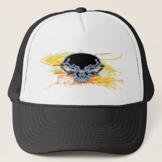 Urban Skull Trucker Hat