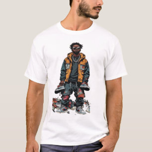 Urban Sneakerhead Hypebeast Graphic Art - Streetwe T-Shirt