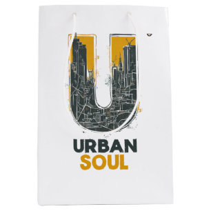 Urban Soul City Medium Gift Bag