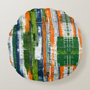 Urban Soul Patterns  Round Cushion