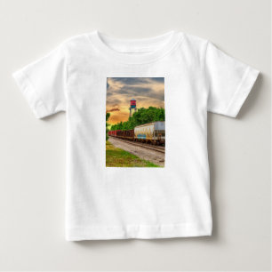 Urban Steam Punk Sunset Baby T-Shirt