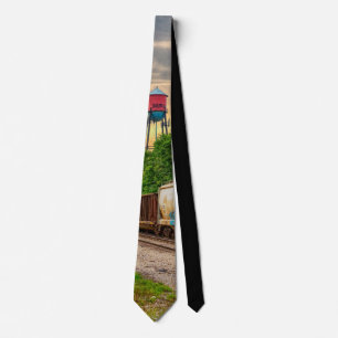 Urban Steam Punk Sunset Neck Tie