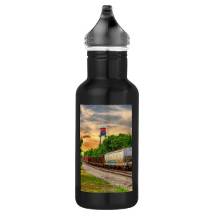 Urban Steam Punk Sunset Stainless Steel Water Bott 532 Ml Water Bottle