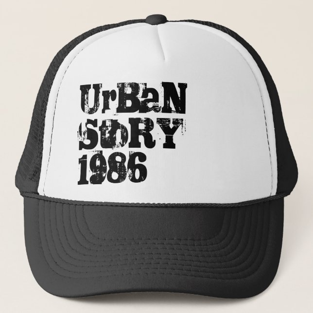 UrBaN StoRY 1986 Trucker Hat (Front)