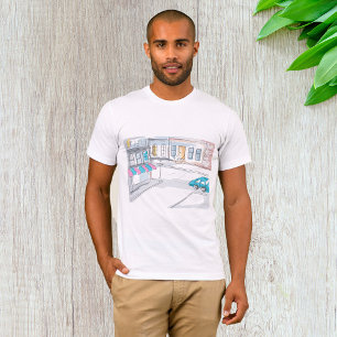 Urban Street Scene Mens T-Shirt