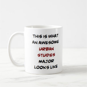 urban studies major, awesome coffee mug