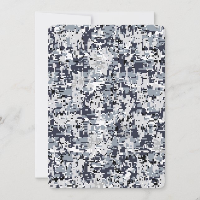 Urban Style Digital Camouflage Decor (Front)