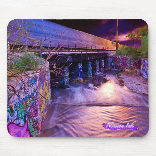 Urban Sunset Mouse Pad (Front)