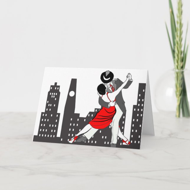 Urban tango card (Front)