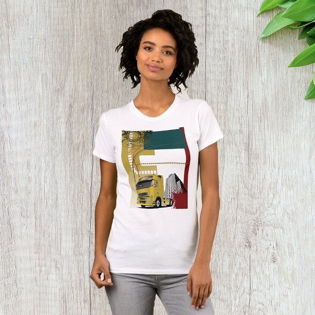 Urban Truck Womens T-Shirt (Creator Uploaded)
