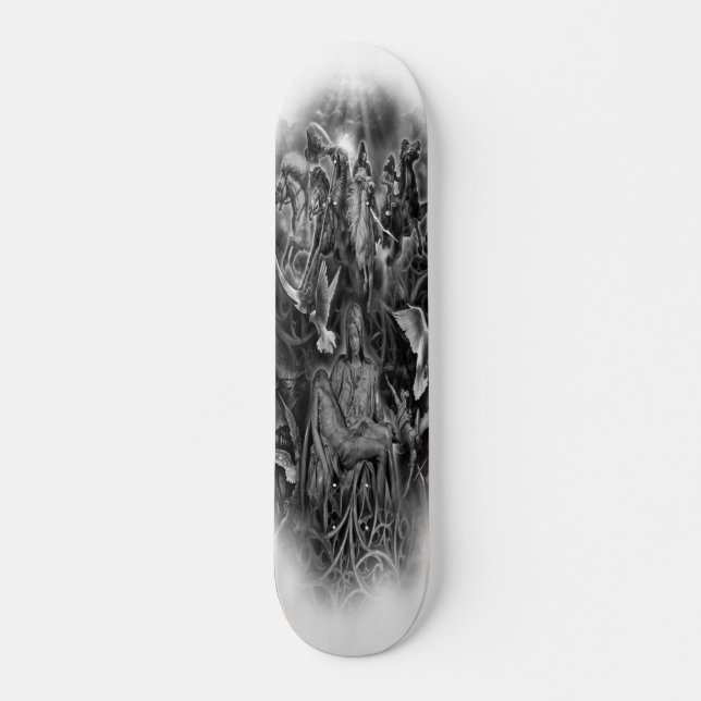 Urban Underground Apocalypse Deck Skateboard (Front)