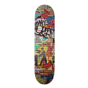 Urban Underground NYC Graffiti Popsicle Deck Skateboard