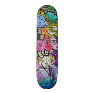 Urban Underground NYC Graffiti Popsicle Deck Skateboard