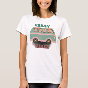 Urban Vibes Retro Van Graphic T-Shirt