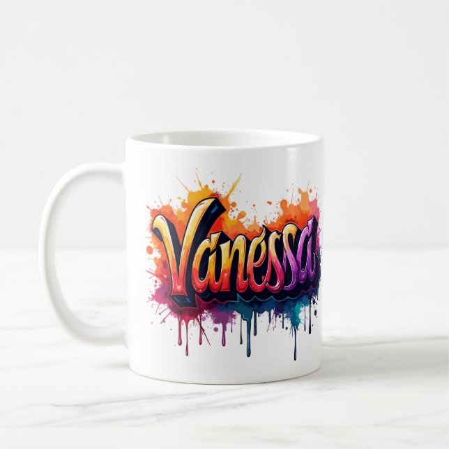 Urban Vibes Vanessa 1 Coffee Mug (Left)