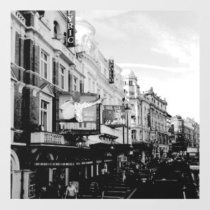 Urban Vintage Downtown Cityscape          