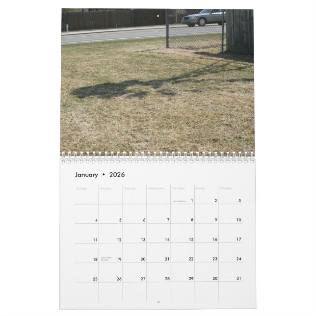 Urban Windmill Calendar (Jan 2026)