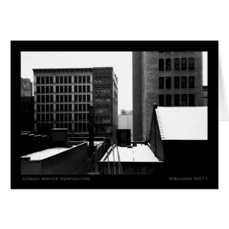Urban Winter Composition